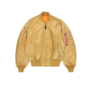 Alpha Industries MA-1 Gold Bomber Jacket