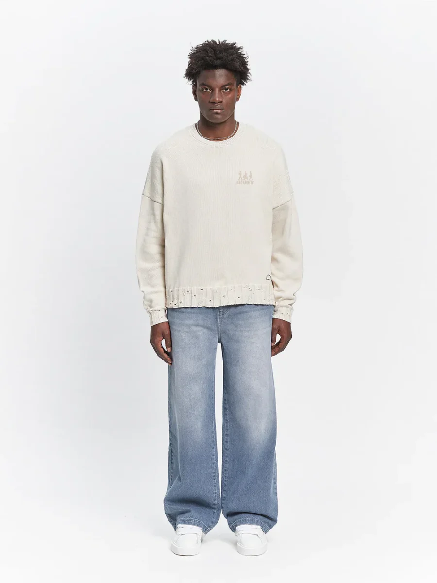 Reternity Essentials Baggy Denim - Stone Blue - immagine 7