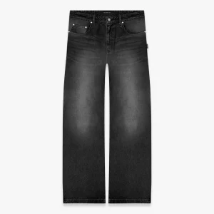Reternity Essential Baggy Denim - Washed Black