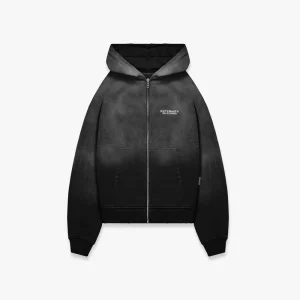 Reternity Creative Dept Zip Hoodie - Faded Black
