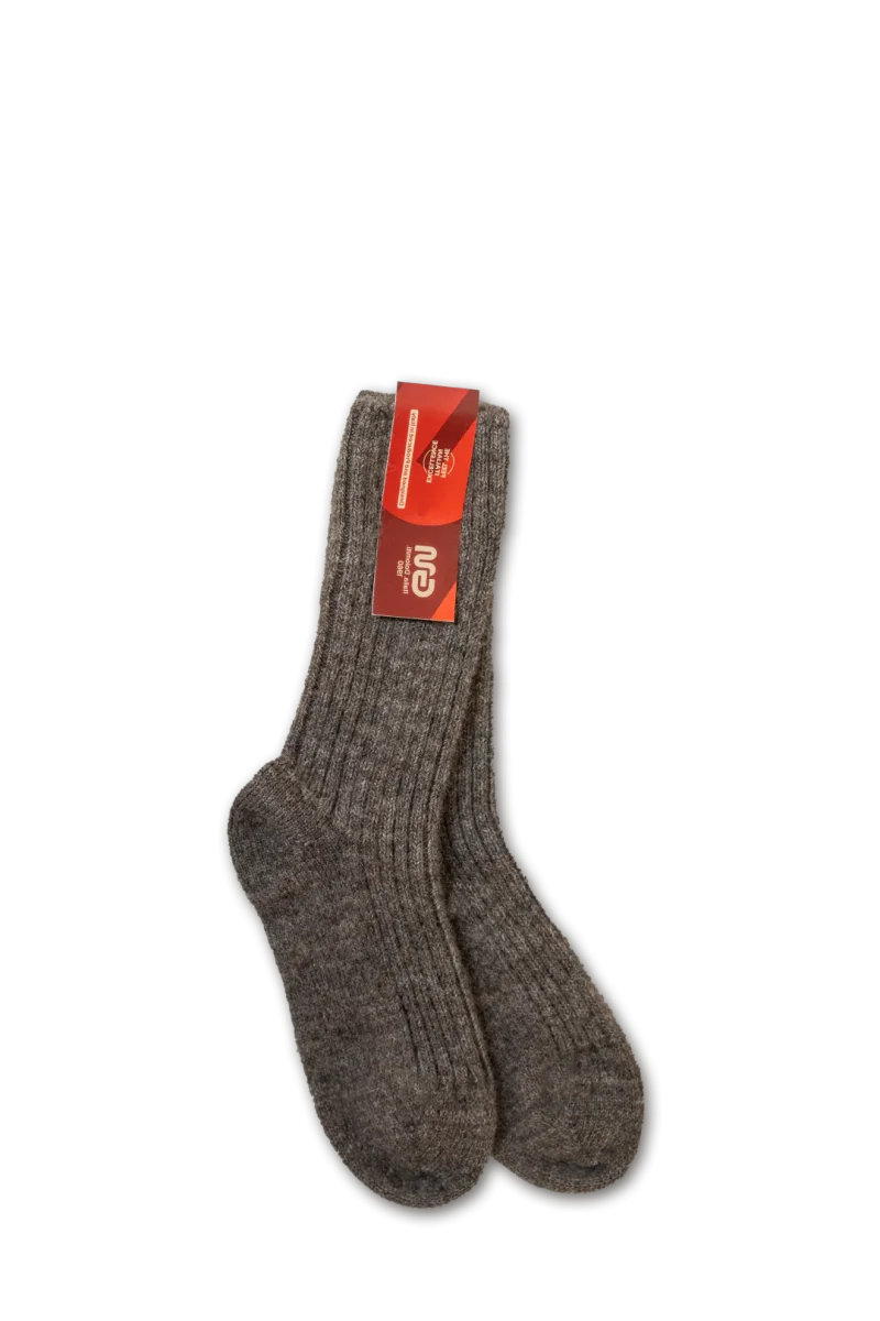 Viola 1090 | Calza calda in baby alpaca e lana merino fine - immagine 3