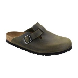 Birkenstock Boston Smaragdrun Verdi