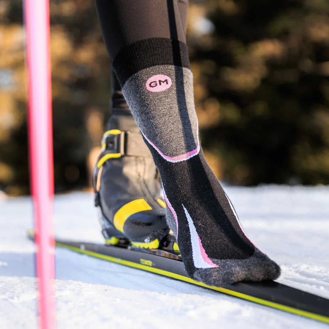 X-Country Thermo 1755 | Calzini da sci di fondo in seta e lana vergine merino extrafine - immagine 5