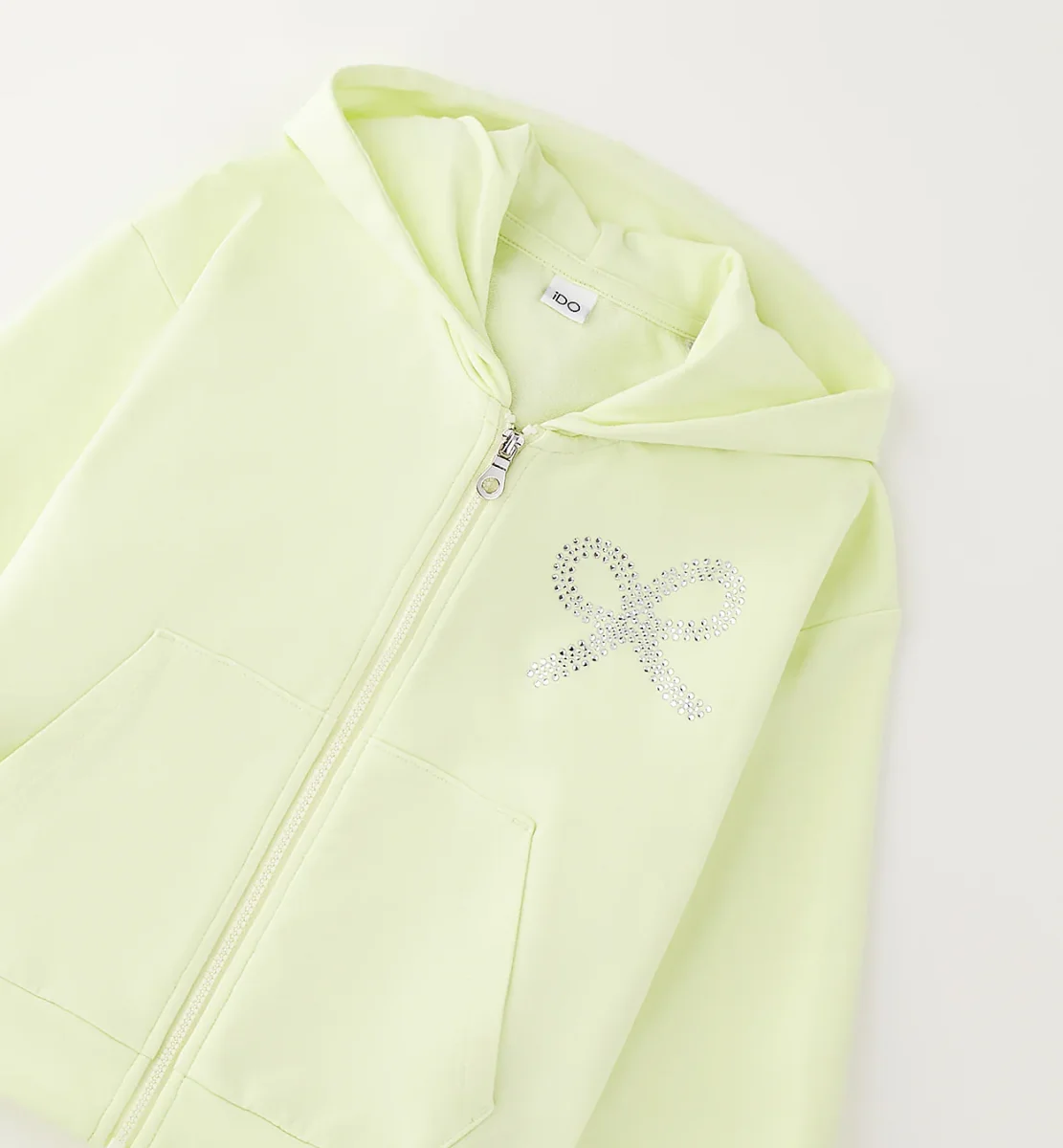 felpa con zip bambina - immagine 3