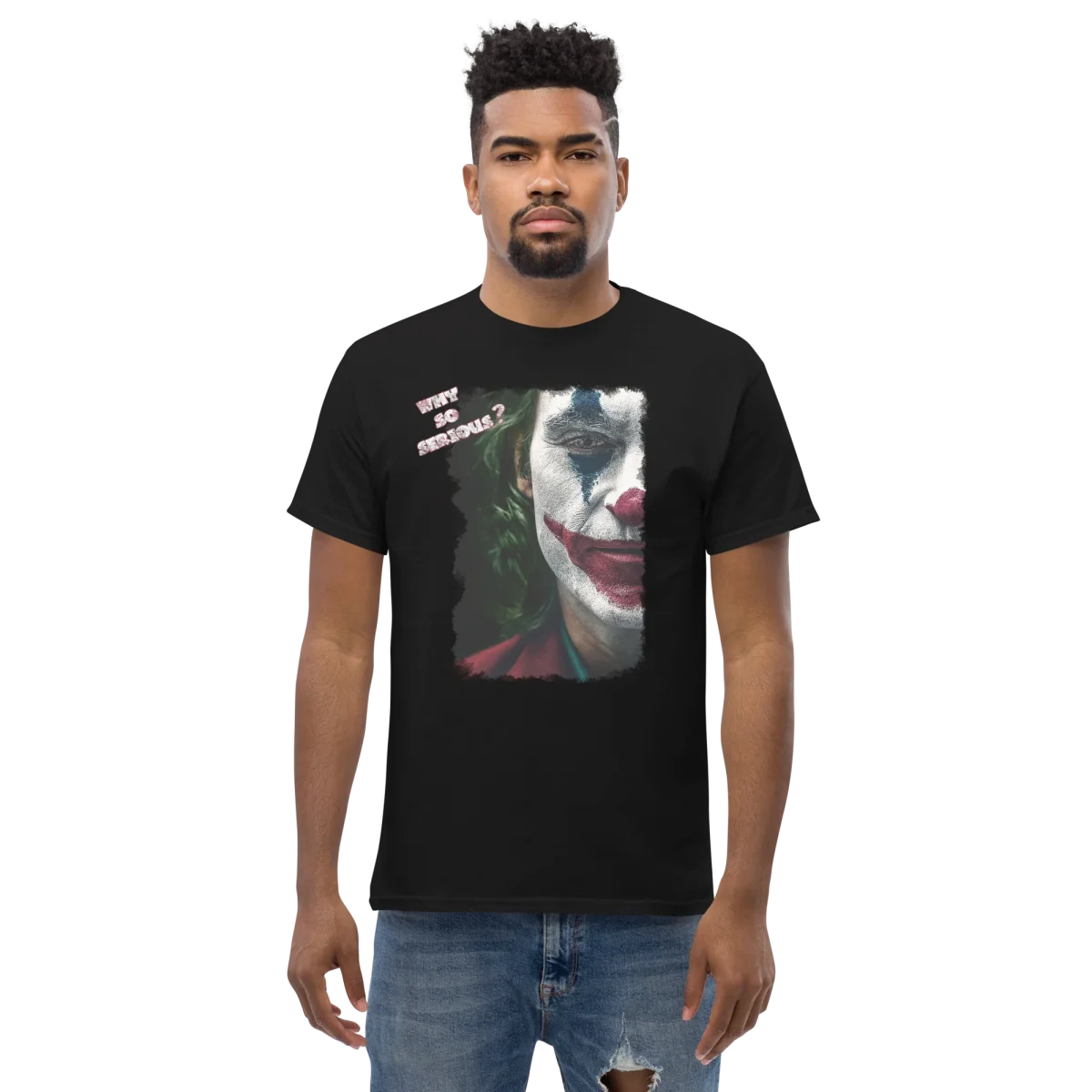 T-Shirt Joker Super Cattivo - Cotone Fiammato Unisex - immagine 6