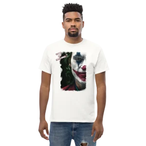 T-Shirt Joker Super Cattivo - Cotone Fiammato Unisex