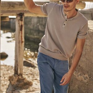 PANTALONI IN TESSUTO PRINCIPE DI GALLES