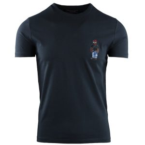 T-SHIRT IN JERSEY CON STAMPA ORSETTO
