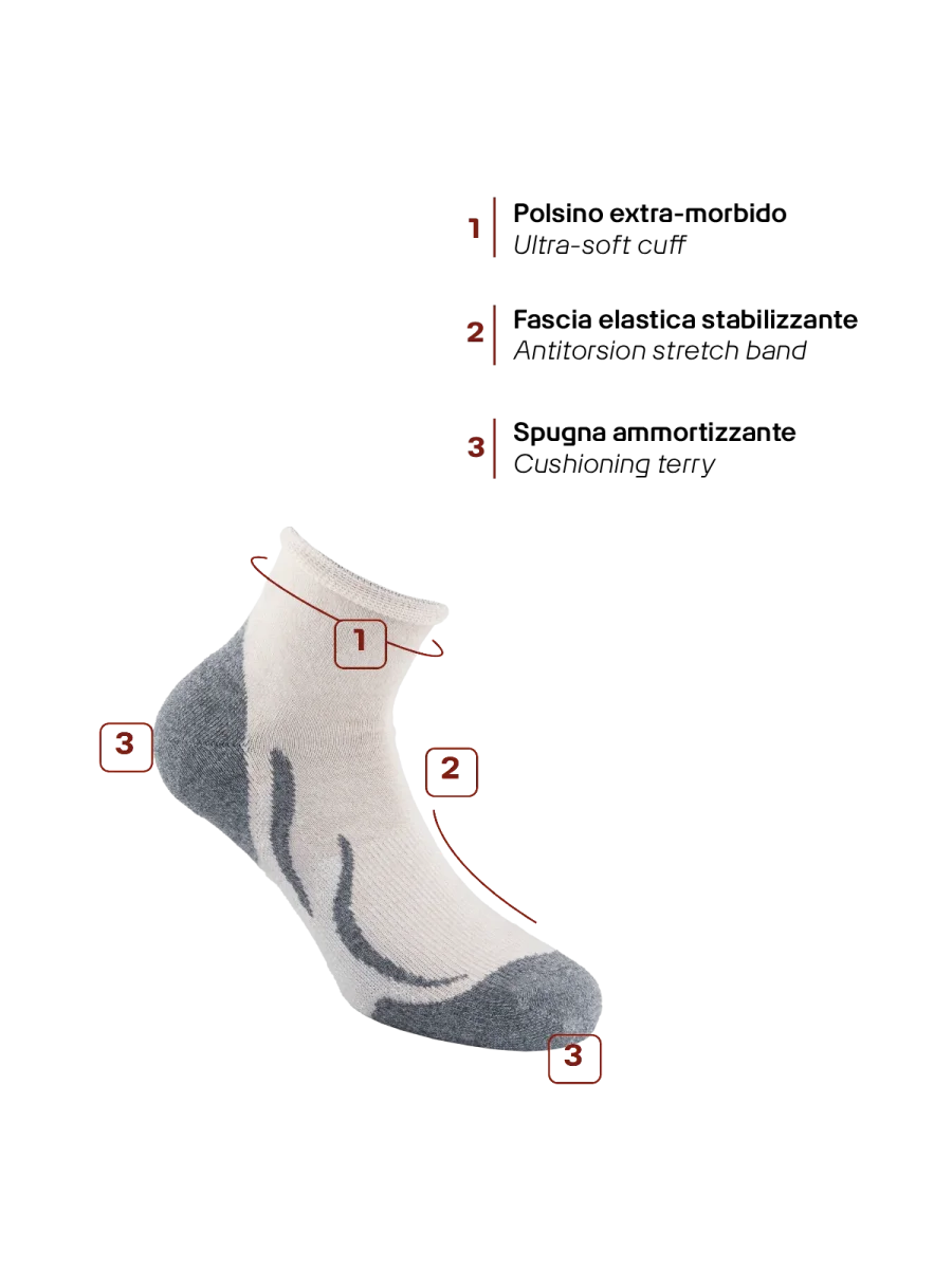 Hike Comfort 2340 | Polsino extra-morbido e ammortizzazione su punta e tallone - immagine 3