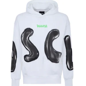 Disclaimer Hoodie Spray Logo