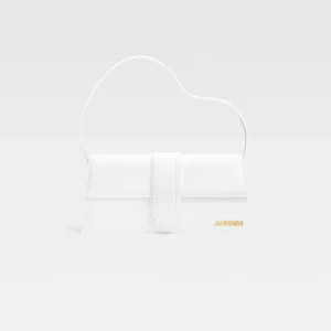 Jacquemus Le Bambino Long Shoulder Bag White