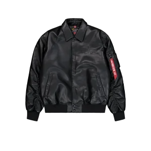 Alpha Industries PU College Bomber Jacket