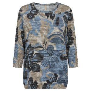 SC-GALINA 37 BLOUSE FEMMINILE CON STAMPA COOL