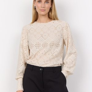 Blusa SC-Nadina 1 con Ricami Anglaise – Sostenibile ed Elegante
