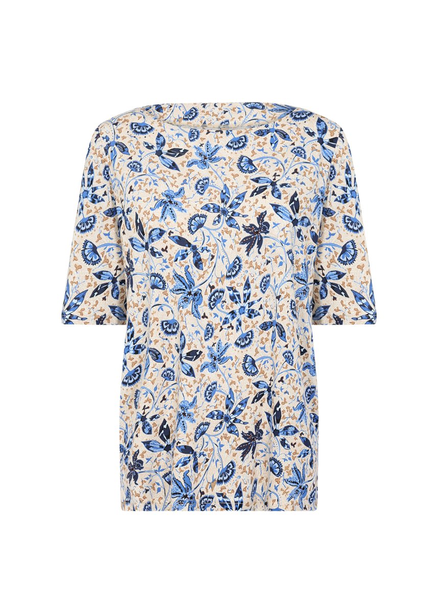 SC-Felicity AOP 497 – T-shirt in Cotone Organico e Viscosa - immagine 5