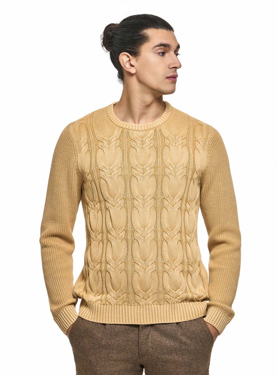 GIROCOLLO DOPPI TRECCIONI