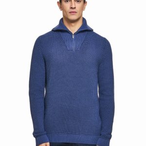 SERAFINO CON ZIP IN PUNTO STROFINACCIO