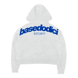 Basedodici Full Zip "Comfy" Back logo Blue