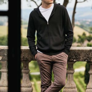 PANTALONE IN TESSUTO PRINCIPE DI GALLES