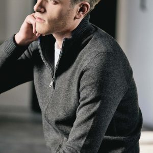 GIUBBINO FULL ZIP CON TASCHE