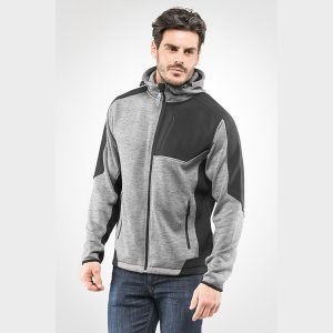 Felpa Dakota con cappuccio e zip