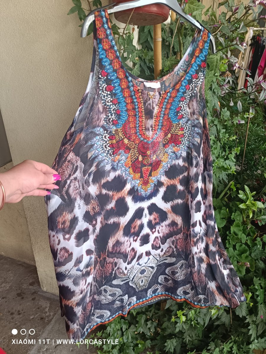 Copricostume Casacca Animalier con Strass – Lizalù - immagine 7