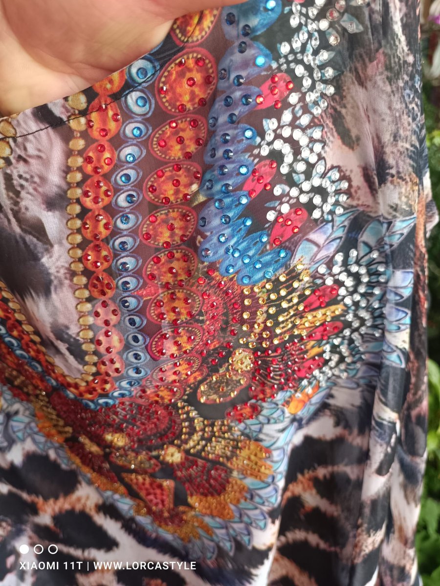 Copricostume Casacca Animalier con Strass – Lizalù - immagine 6