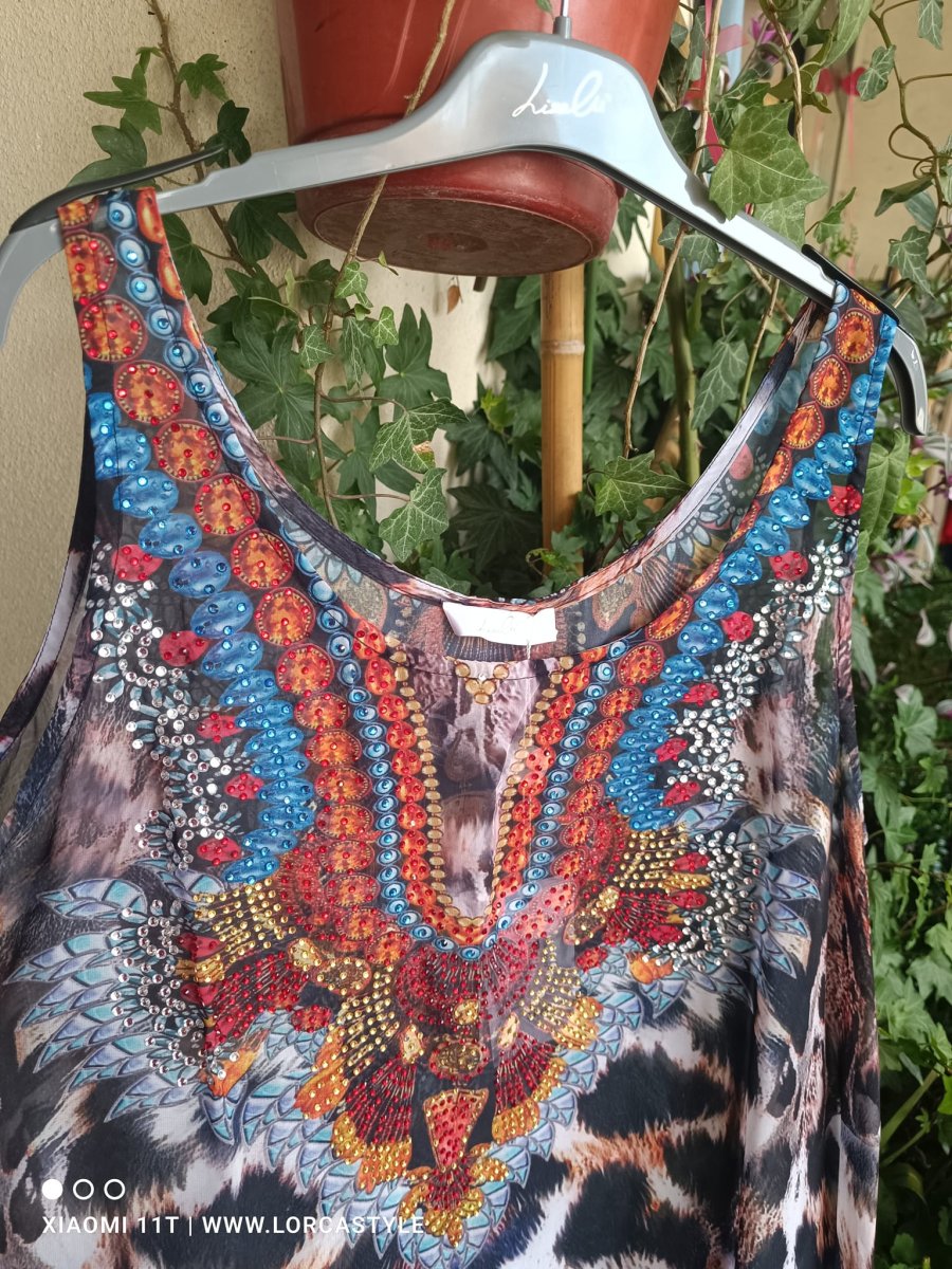 Copricostume Casacca Animalier con Strass – Lizalù - immagine 4