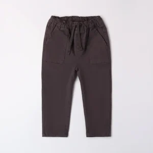 pantalone tessuto navetta lungo