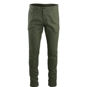 PANTALONE CON TESSUTO OPERATO