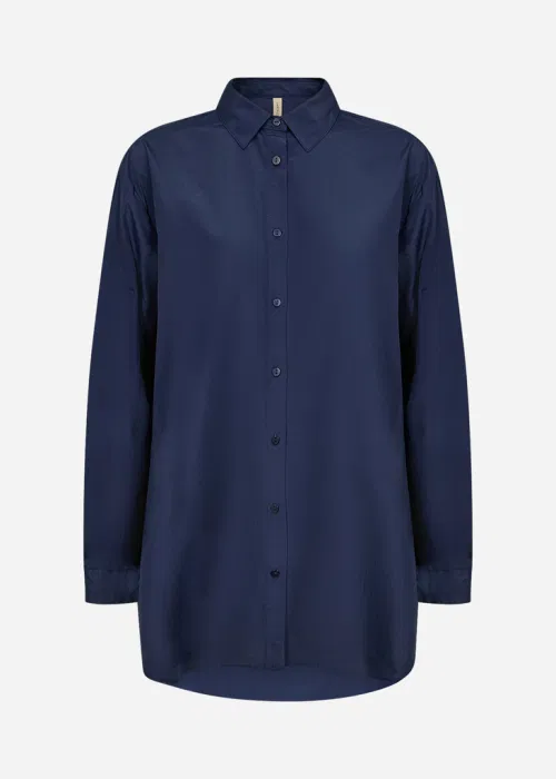 Maglione Eco-Friendly in Cotone Organico e Poliestere Riciclato – Blu Notte - immagine 3