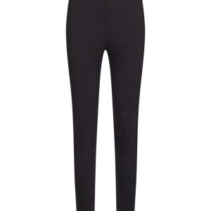 PANTALONI STRETTI NERI CON CERNIERA POSTERIORE