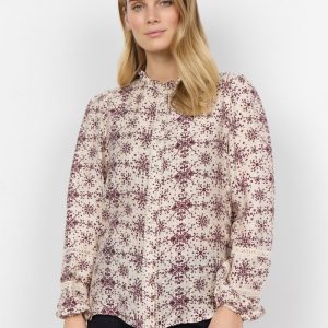 Blusa Donna SC-Iane 2 con Volant Eleganti – Moda Sostenibile in LENZING™ ECOVERO™