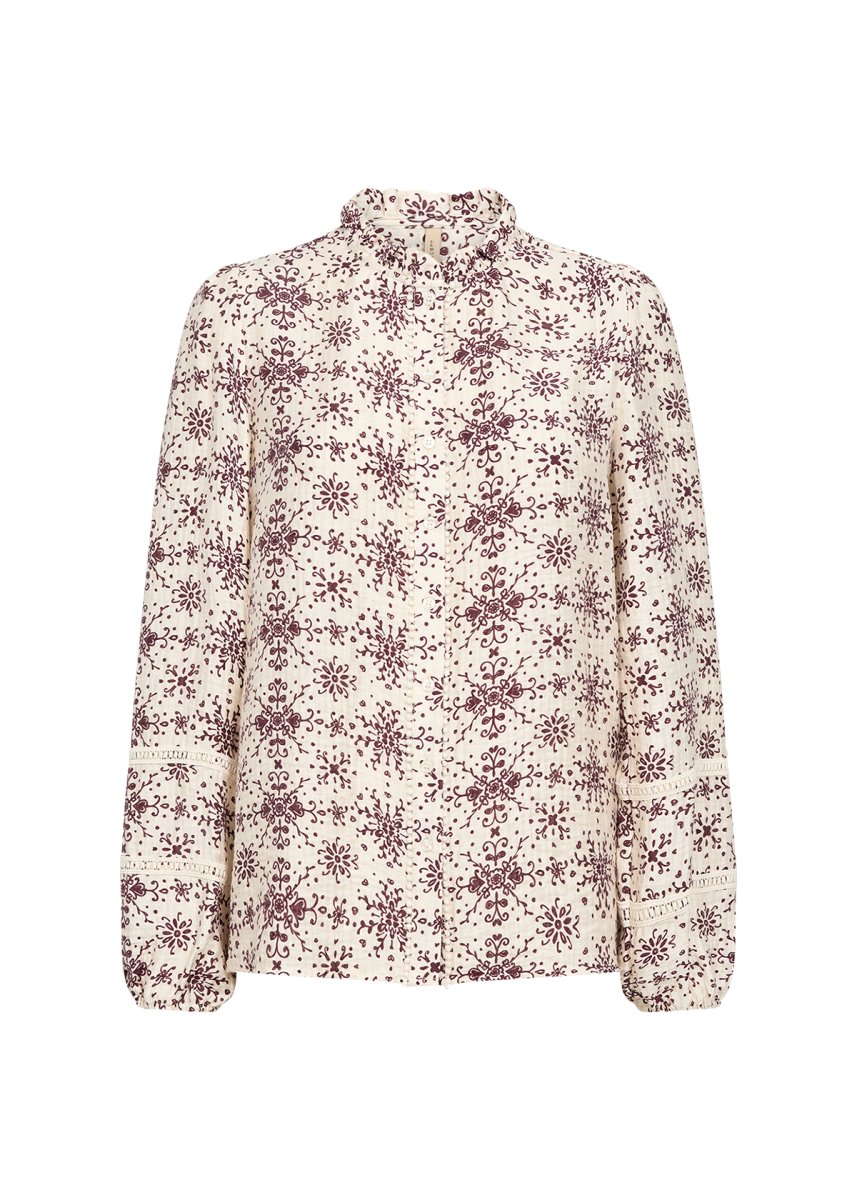 Blusa Donna SC-Iane 2 con Volant Eleganti – Moda Sostenibile in LENZING™ ECOVERO™ - immagine 3