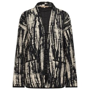 Giacca SC-Oline 2 in viscosa ECOVERO™ – Trapuntata con stampa a contrasto (taglie XS–L)