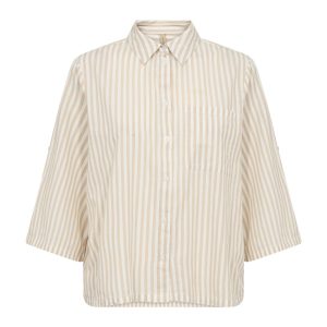 C-ROSETTE 4 – Camicia a Maniche Corte in Cotone Biologico