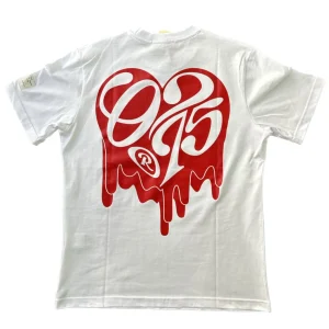 0275 T-shirt Heart Logo Red