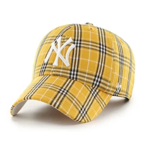47 Cappellino Plaid Clean Up New York Yankees - honey