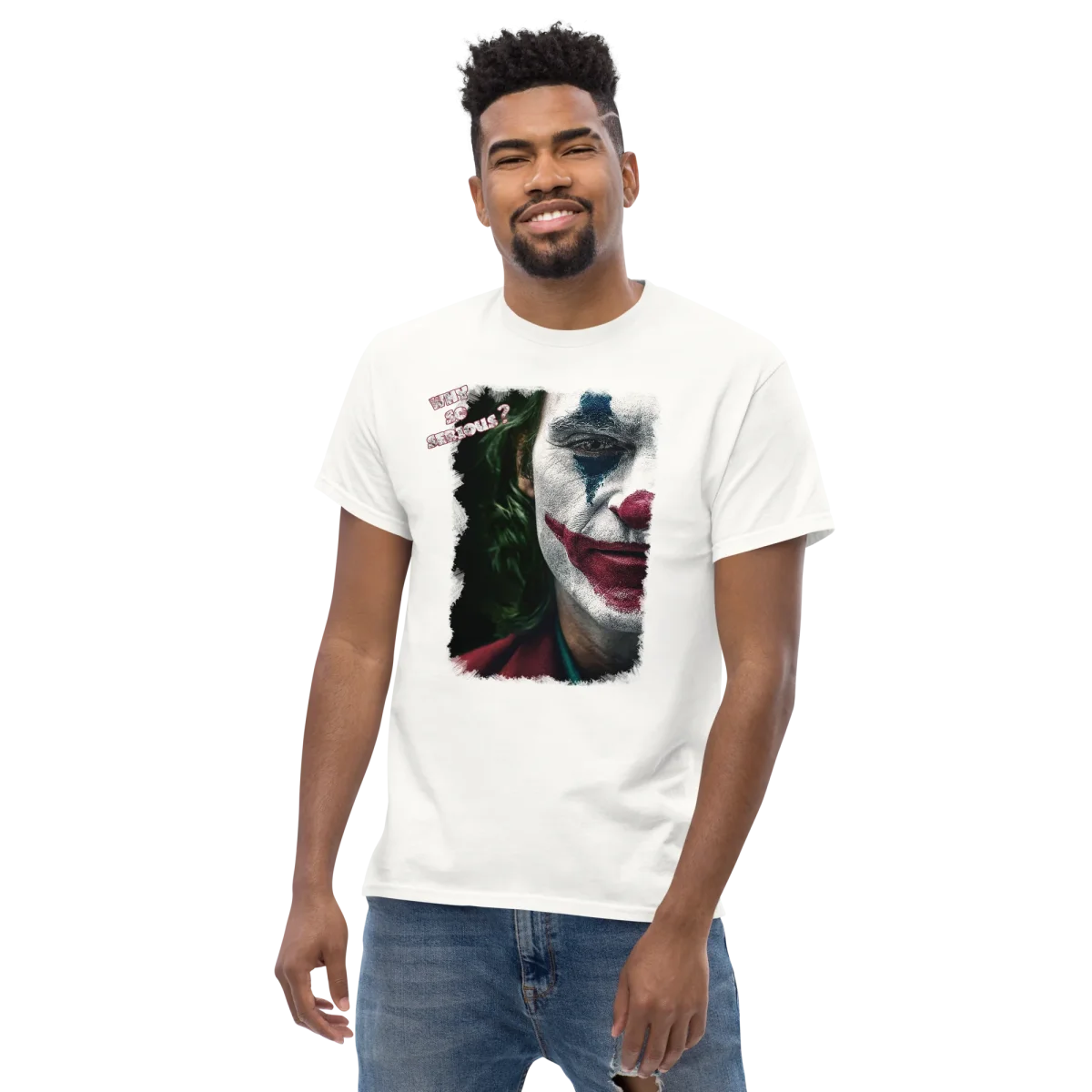 T-Shirt Joker Super Cattivo - Cotone Fiammato Unisex - immagine 7