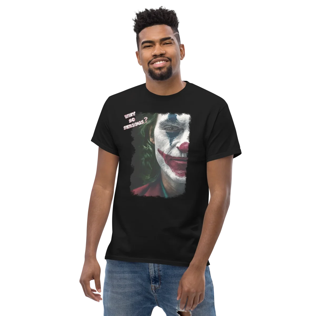 T-Shirt Joker Super Cattivo - Cotone Fiammato Unisex - immagine 8