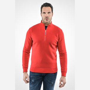 Felpa SMASH con mezza zip 280 gr