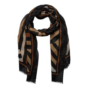 Sciarpa foulard a righe