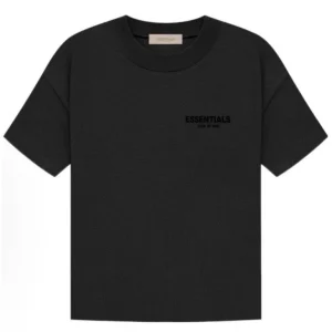 FEAR OF GOD Essentials T-shirt Stretch Limo Black