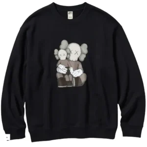 KAWS UT Long-Sleeve Sweatshirt Black