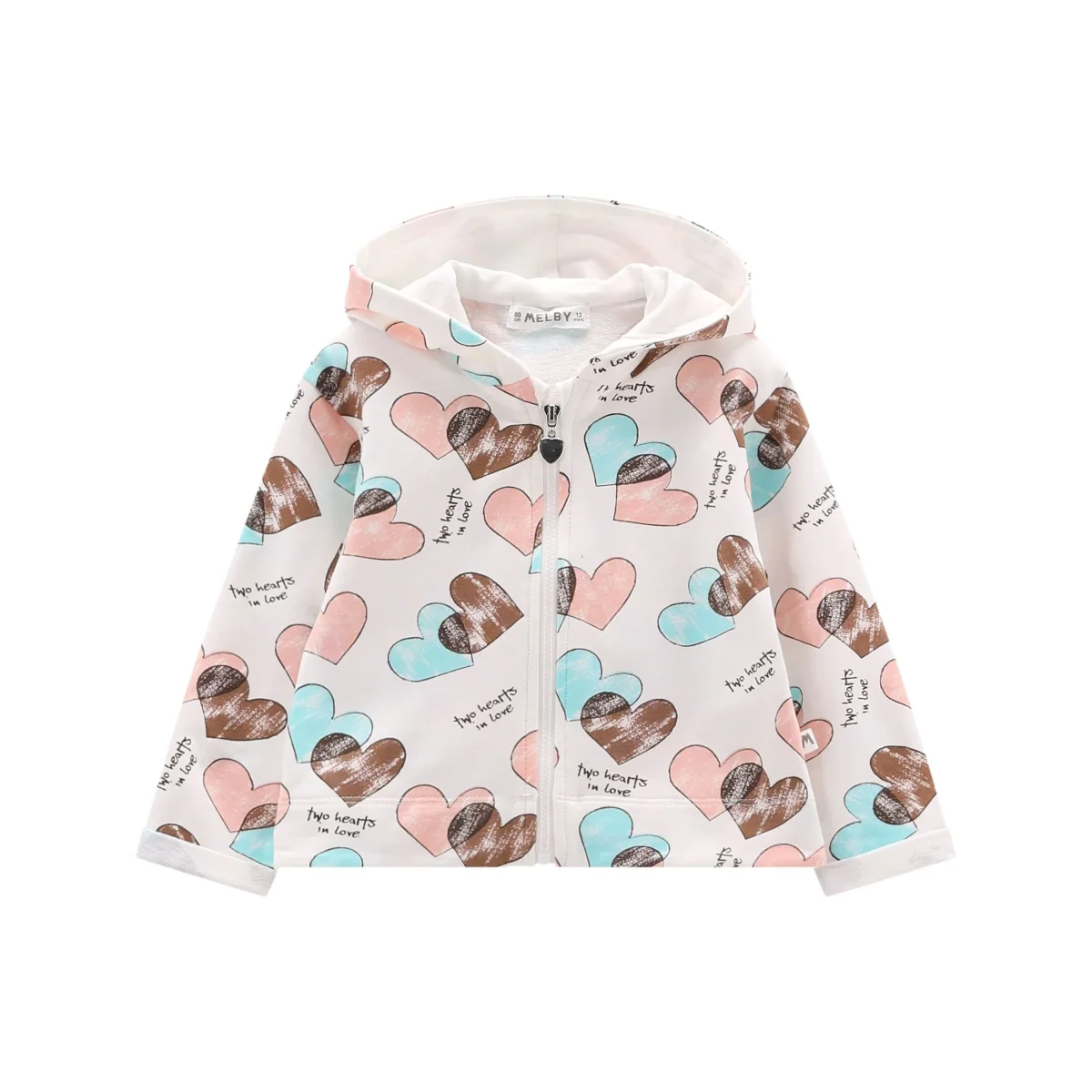 felpa con cappuccio bambina - immagine 2