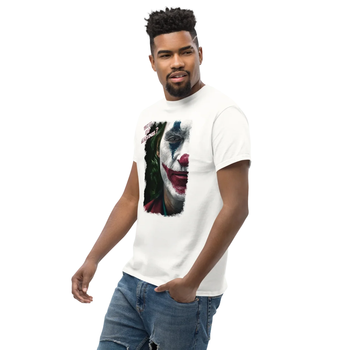 T-Shirt Joker Super Cattivo - Cotone Fiammato Unisex - immagine 9