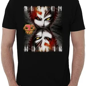 Bleach Duo Manga Anime Fumetti 6011-3 T-shirt Urban Men Uomo 100% Cotone Pettinato JK