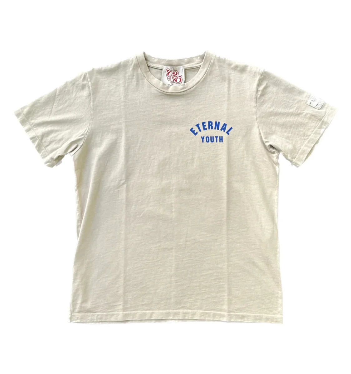 0275 Eternal Youth Stone Wash Tee Sail - immagine 3