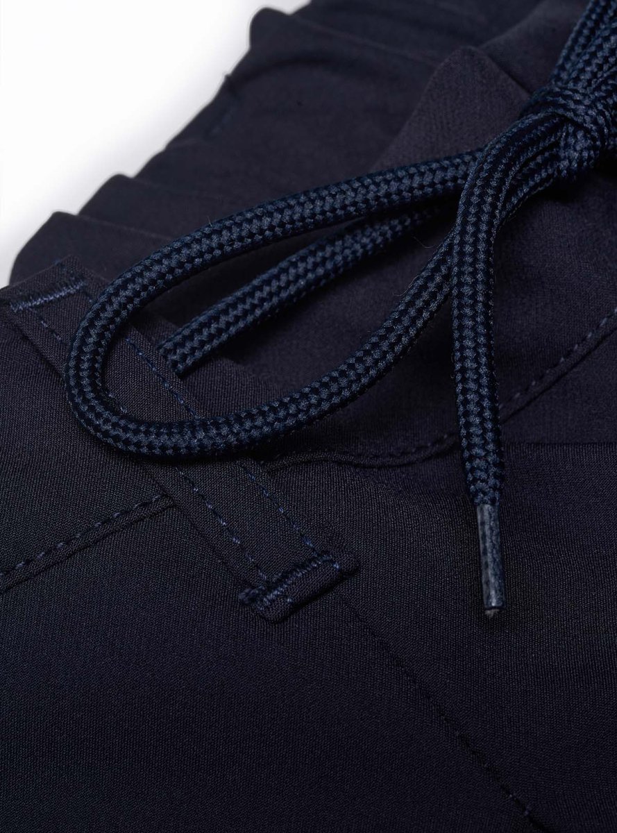 PANTALONE CON LACCI IN TESSUTO TECNICO - immagine 4