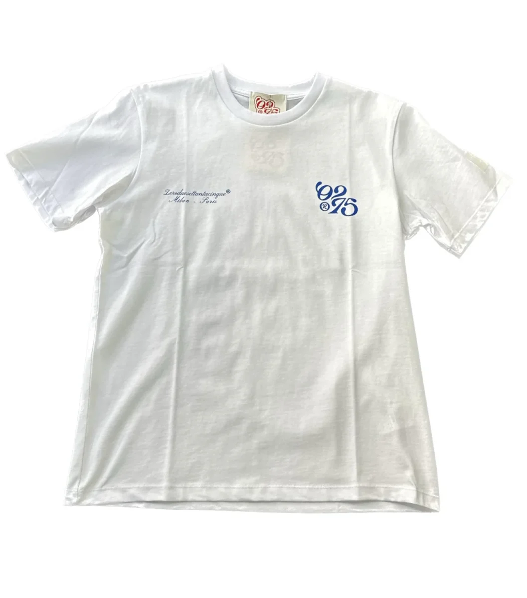 0275 Tshirt Eternal Youth White Royal - immagine 3